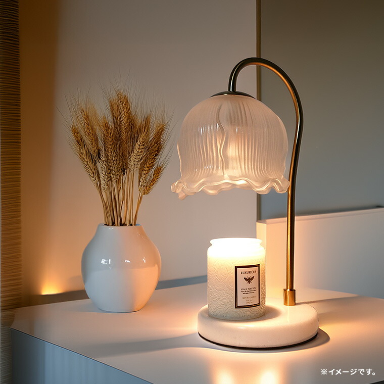 楽天市場】キャンドルウォーマー ランプ すずらん タイマー 調光