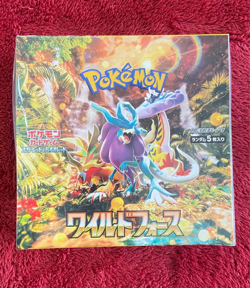 ポケモンカード ワイルドフォース シュリンク付｜Yahoo!フリマ（旧