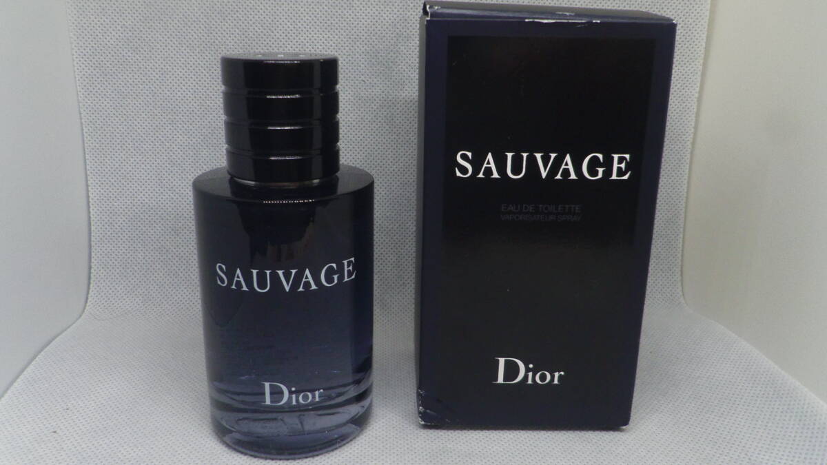 日本語シール付き正規品 Christian Dior SAUVAGE クリスチャン