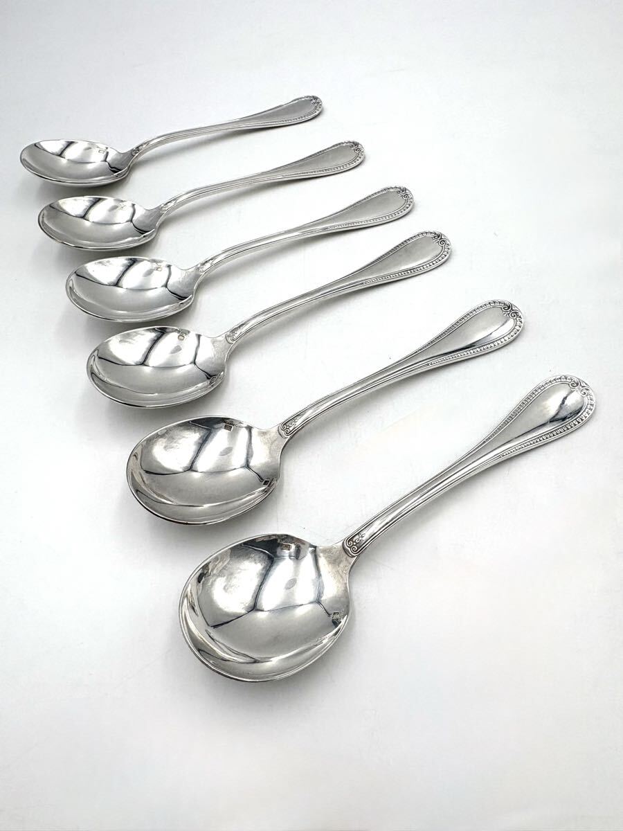 Christofle クリストフル マルメゾン カトラリー スープ スプーン 6本