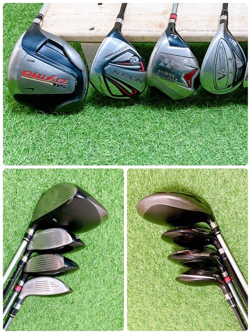 M14 ナイキ 初心者オススメ ゴルフクラブ メンズセット 右利き15本
