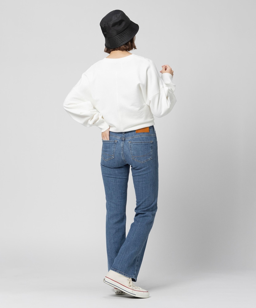 LISA」フレアパンツ【自宅で試着、返品送料無料】(25 中濃色