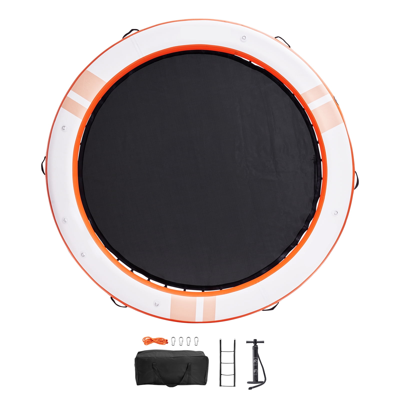 KFFKFF Inflatable Dock Platform, ø10FT Floating Dock with ø8FT