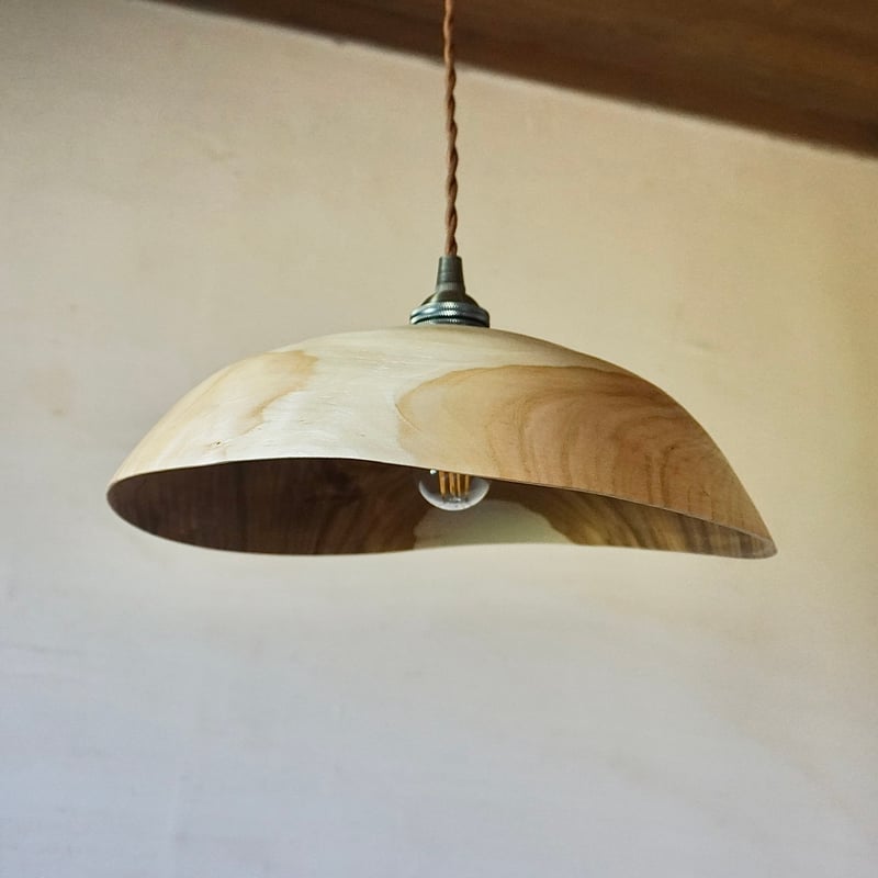 ランプシェード (桜1) | NU woodworks