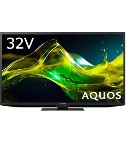 Amazon | SHARP 32V型 ハイビジョン 液晶テレビ レッド AQUOS LC-32DX3