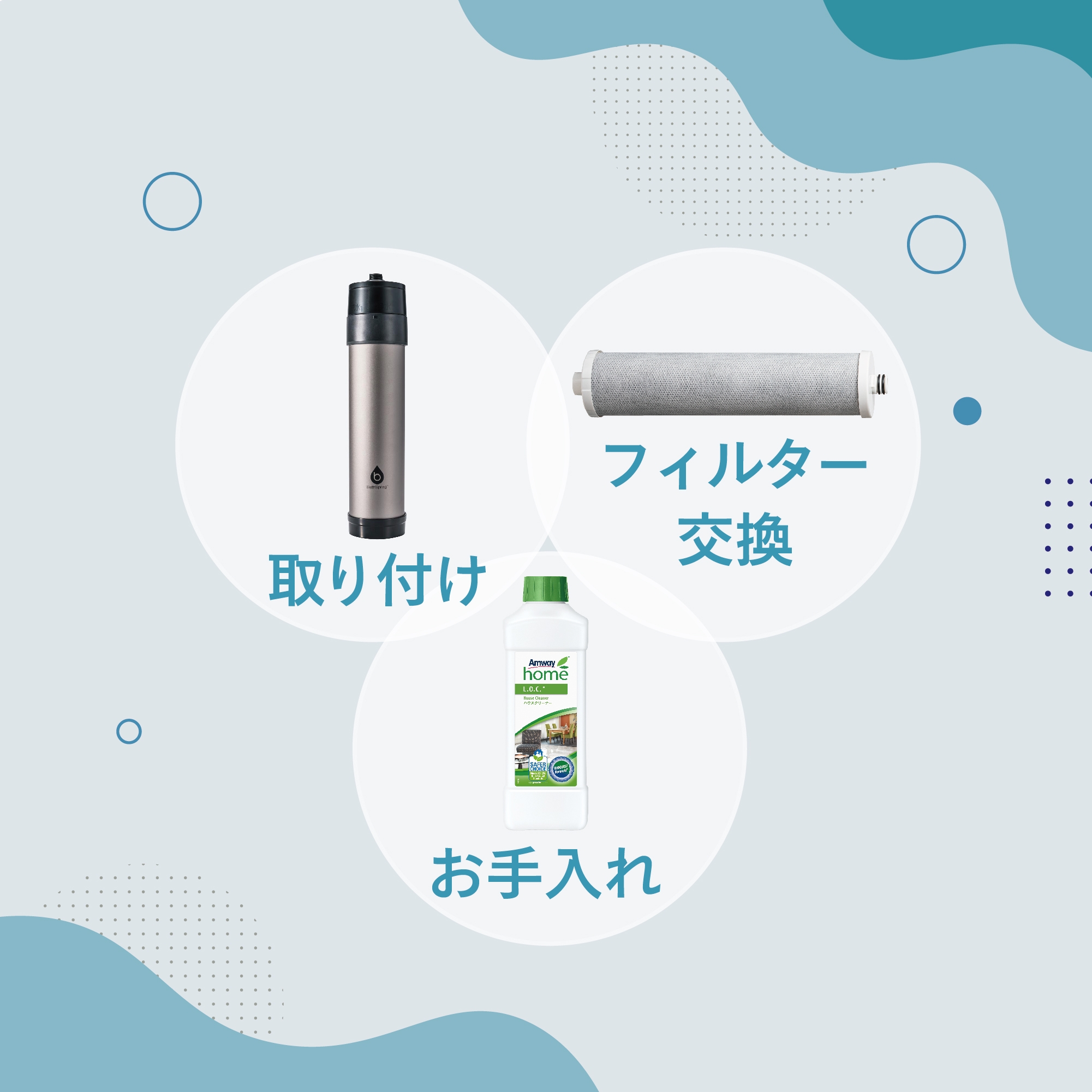 BathSpring バスルーム浄水器 マイクロナノバブル シャワー フィルター