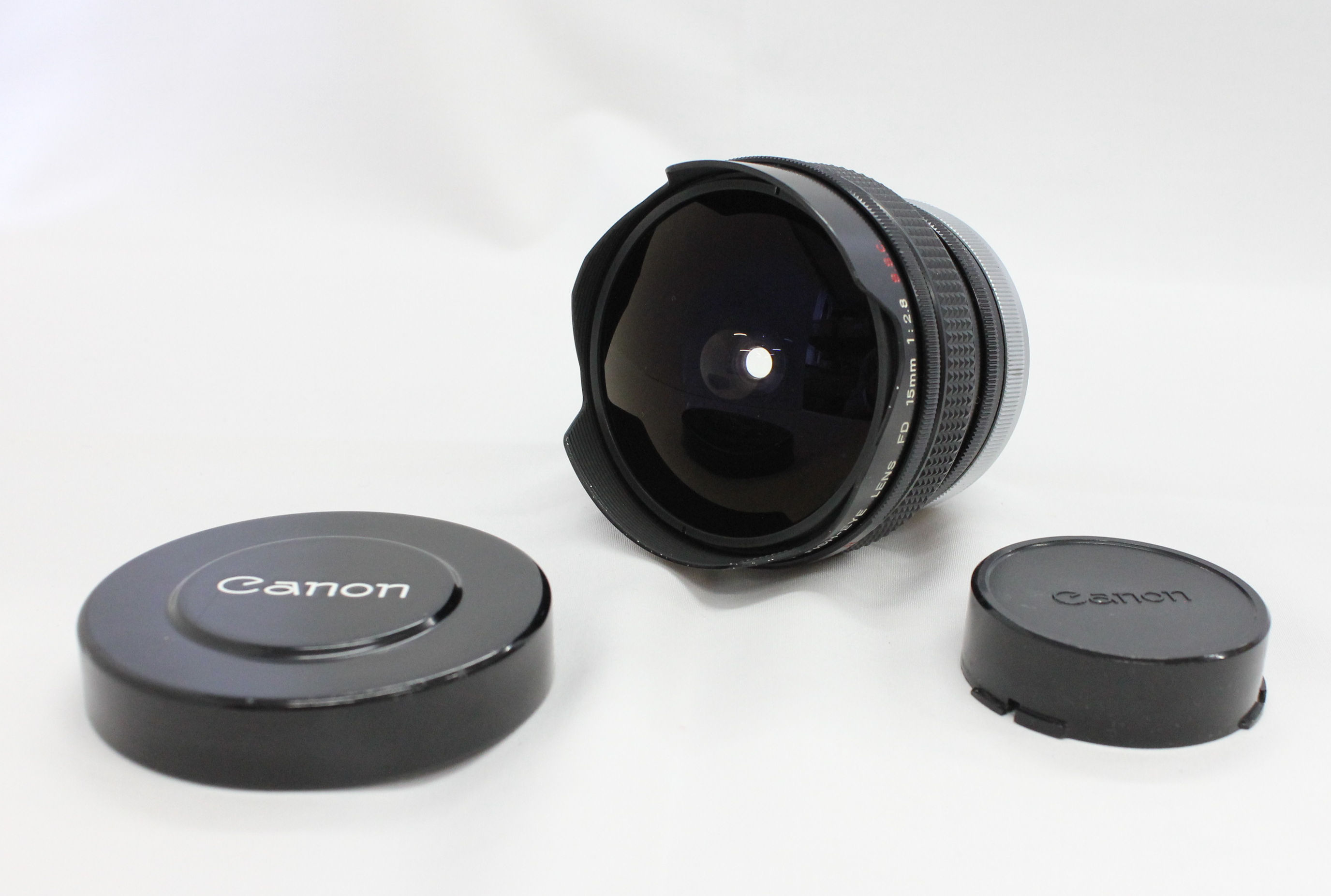 Canon FD 15mm F/2.8 S.S.C. ssc Fish-eye Lens from Japan (C1207