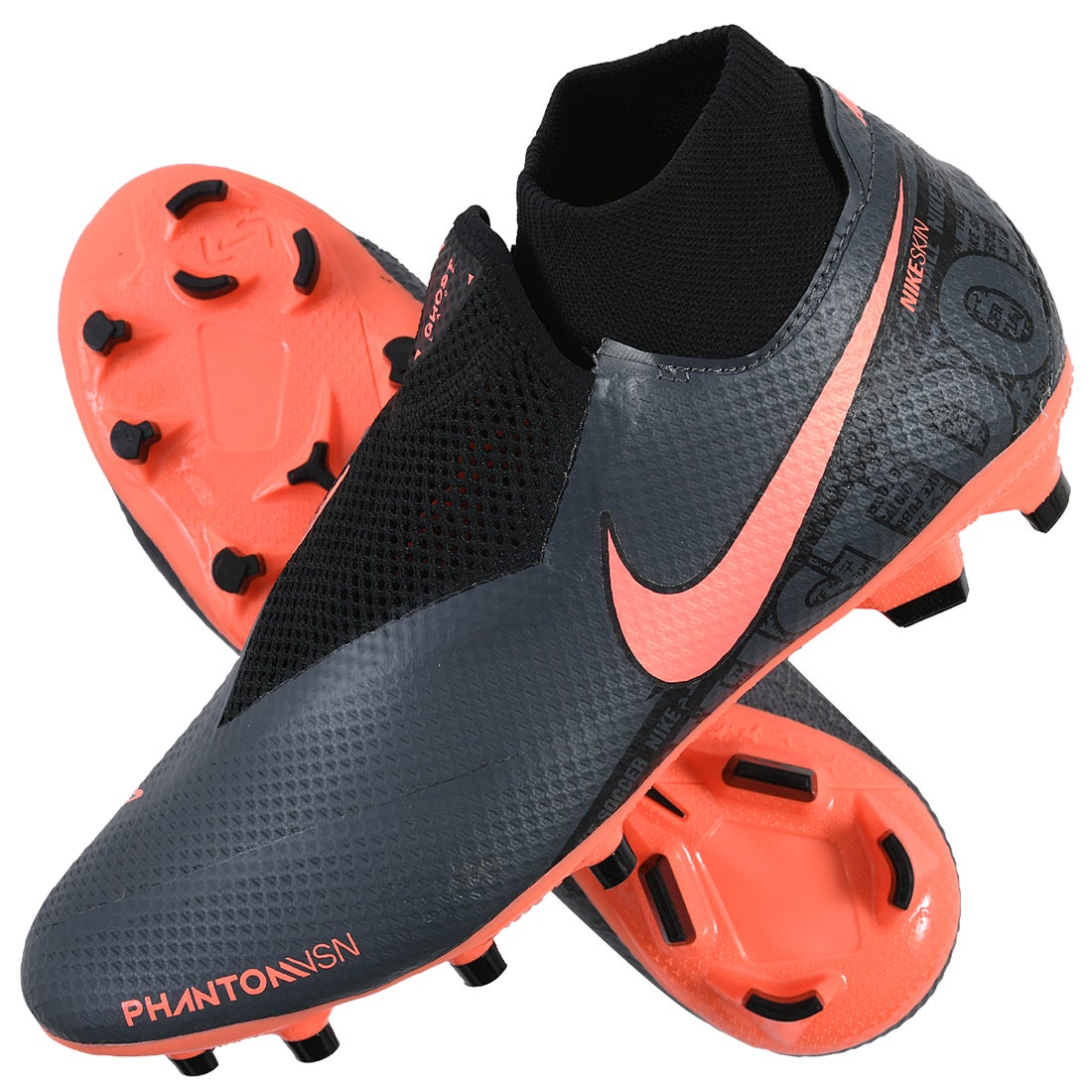 NIKE ナイキ ファントム ビジョン PRO DF FG(グレー×オレンジ) AO3266