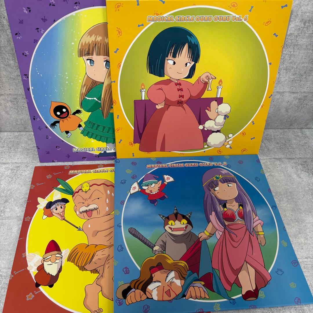 完全生産限定版 魔法陣グルグル LD BOX レーザーディスク 12枚組 付属