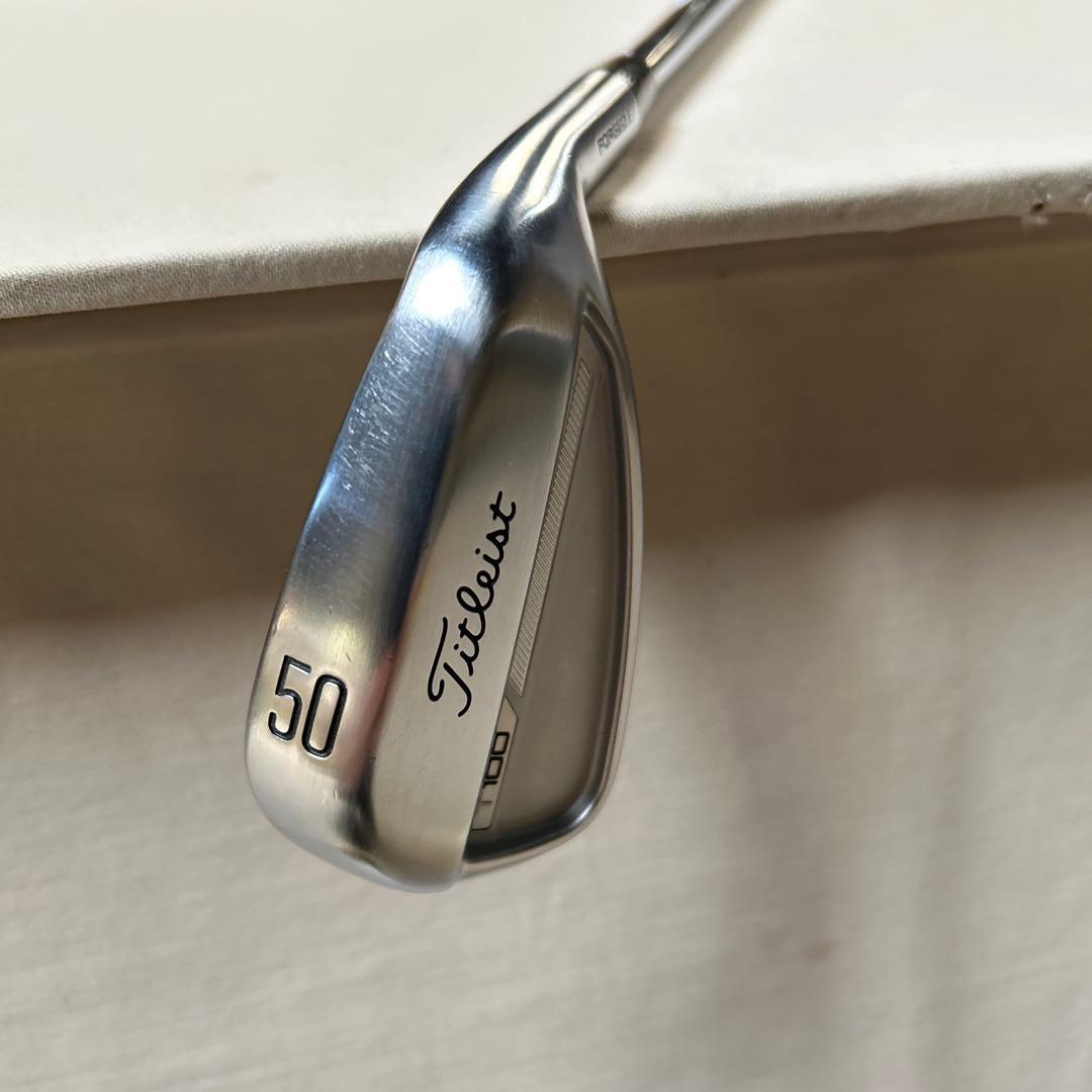 美品　タイトリスト 2023 T100 50度 プロジェクトX6.5 T100 2023｜タイトリスト｜アイアンセット｜ダイナミックゴールド