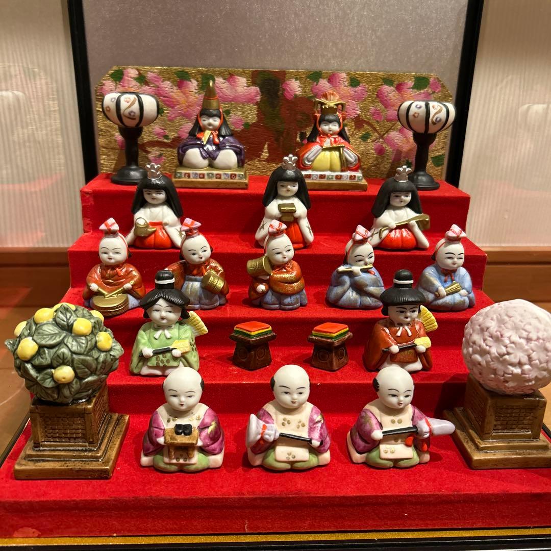 貴重❗️瀬戸焼　川本正義作　陶製　雛人形　ケース付き‼️ Yahoo!オークション - 「瀬戸焼 人形」の落札相場・落札価格