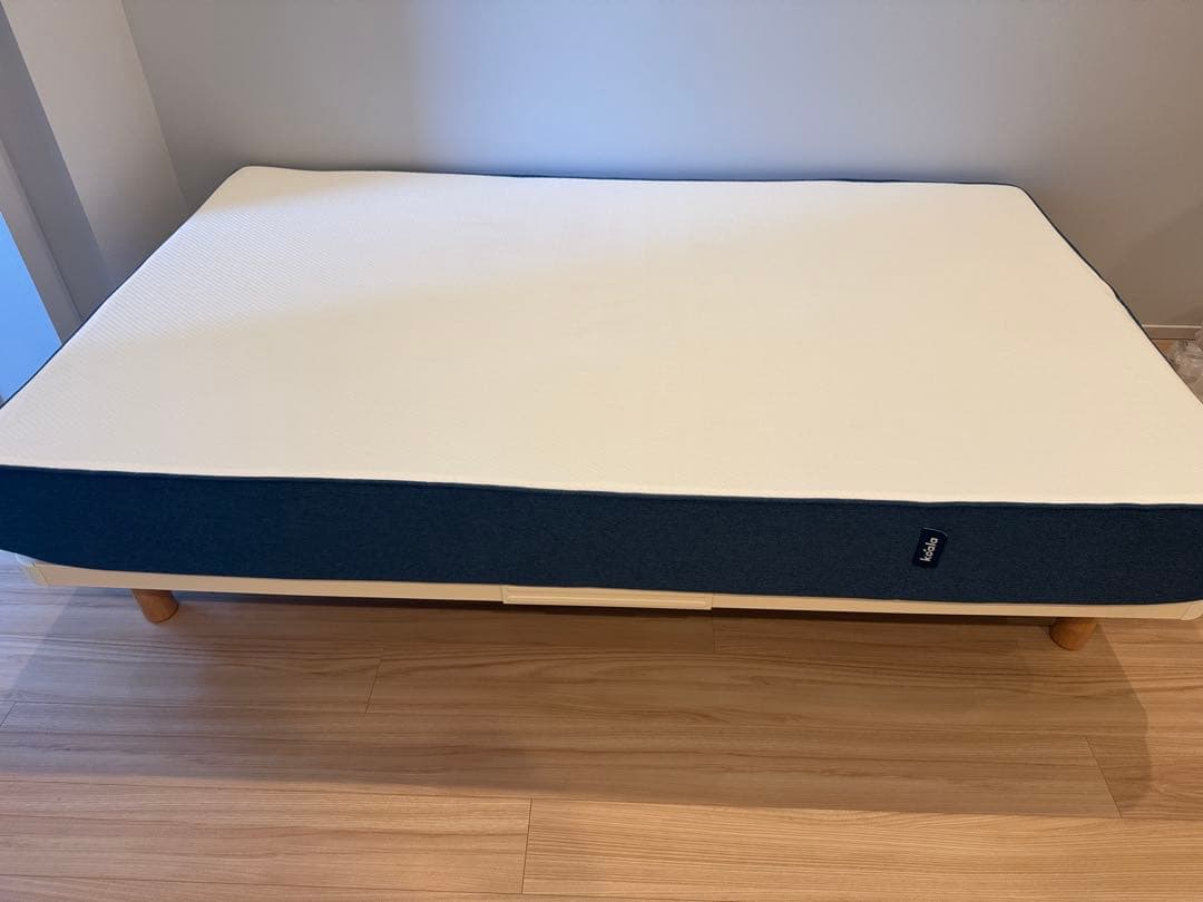 超美品コアラマットレス（セミダブル）＋無印フレーム コアラマットレスと無印良品ベッドフレームの相性は？実際に試してみました