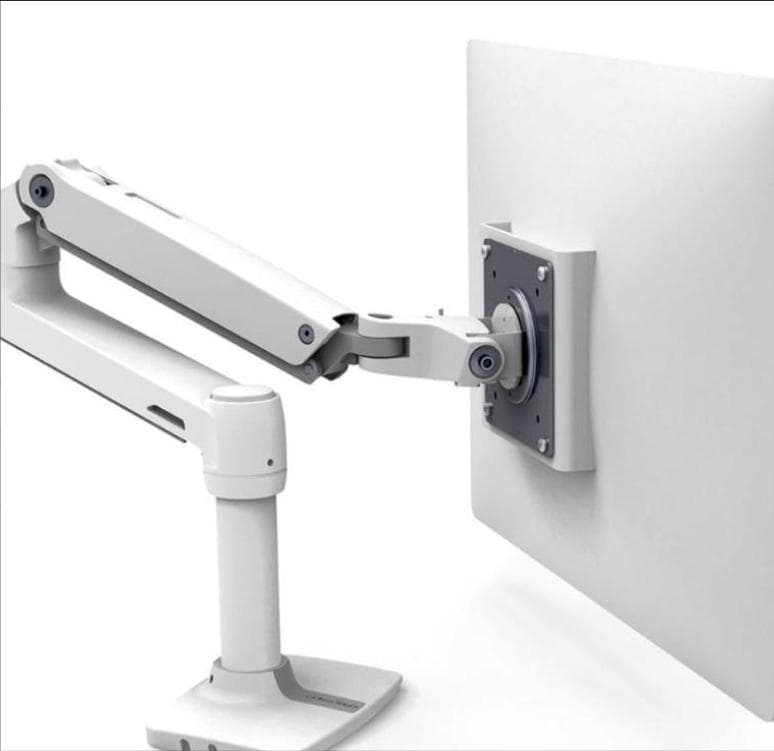 ERGOTRON LX デスク モニターアーム ホワイト エルゴトロン（ergotron） MXV デスクモニターアーム ホワイト/白 34
