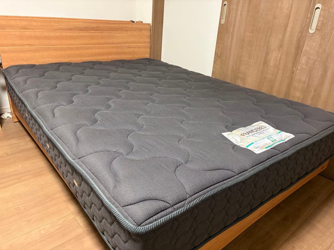 FRANCEBED コイルスプリングマットレス 1400x1950mm フランスベッド（FRANCEBED） マットレスのみ シングル 日本製 硬め
