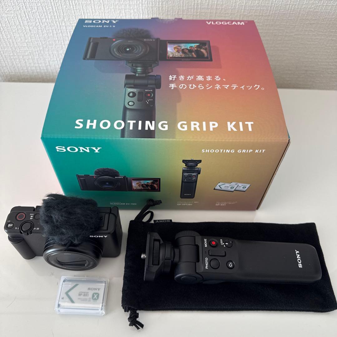 SONY VLOGCAM ZV-1 Ⅱ SHOOTING GRIP KIT Amazon.com : NICEYRIG L-Shape Grip for Sony ZV-1 II/ZV-1F Vlog
