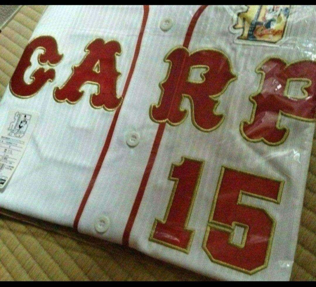 新品 広島カープ 引退記念ハイクオリティユニフォーム 黒田博樹 O 広島東洋カープ 黒田博樹 引退記念 ユニフォーム ハイクオリティ