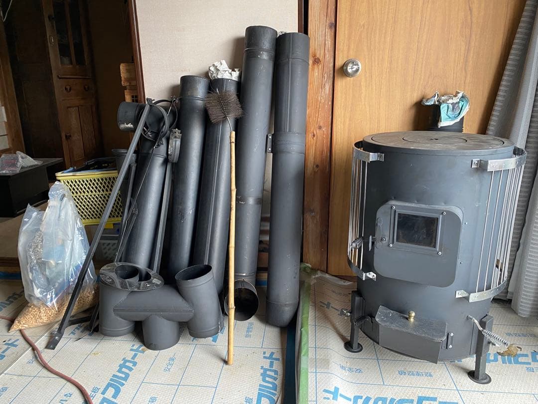 本間製作所ペレットストーブ YSP-650 ペレットストーブ YSP-650 煙突径φ120mm | 空調・季節家電 通販