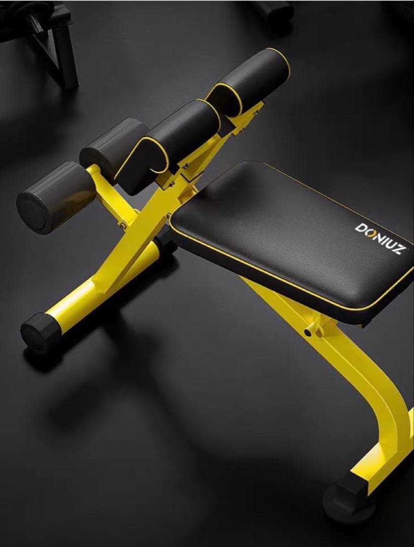 DONIUZトレーニングベンチ 折りたたみ 多機能 dショッピング |トレーニングベンチ 耐荷重300kg 折りたたみ式 筋トレ