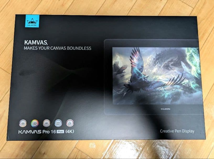 HUION Kamvas Pro 16 4K Plus スリムペン　一部ジャンク アウトレット】Kamvas Pro 16 Plus (4K) 液晶ペンタブ｜日本法人公式