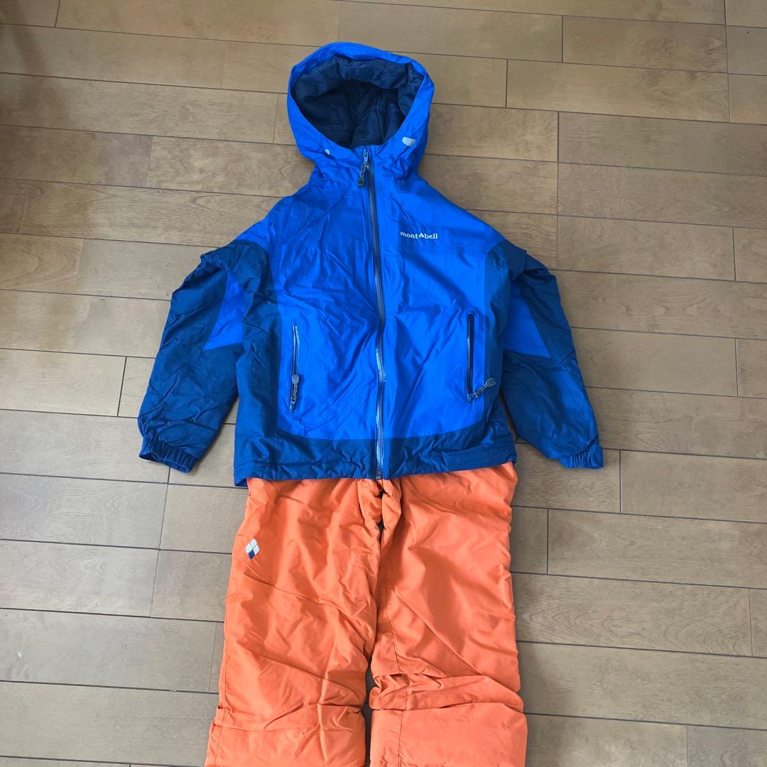 モンベル　スキーウェア上下　140 montbell/モンベル/スノーウェア上下セット（メンズ） TN/DKNVの