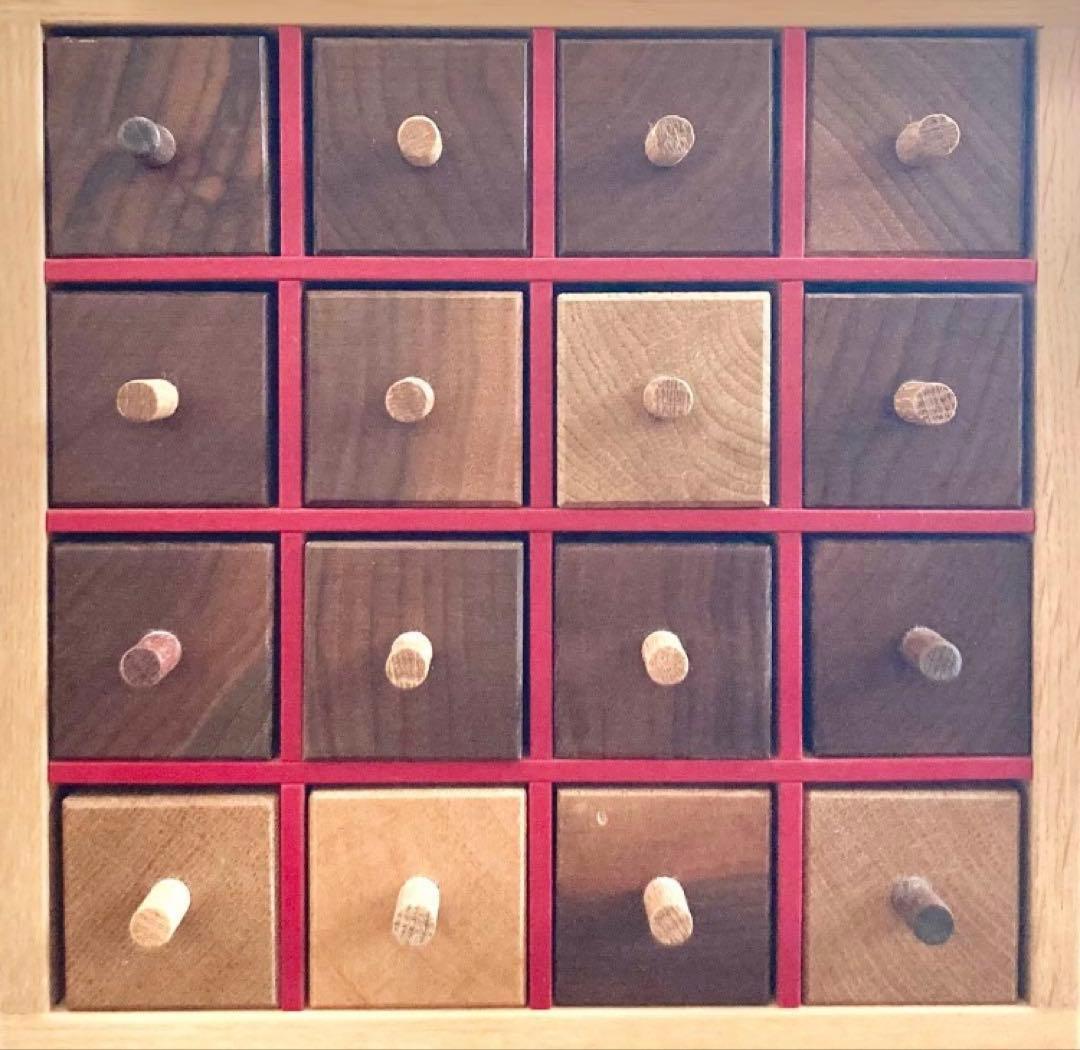 高級家具 匠工芸 小物入れ Aタイプ 4段×4列 高級家具 匠工芸 小物入れ Aタイプ 4段×4列