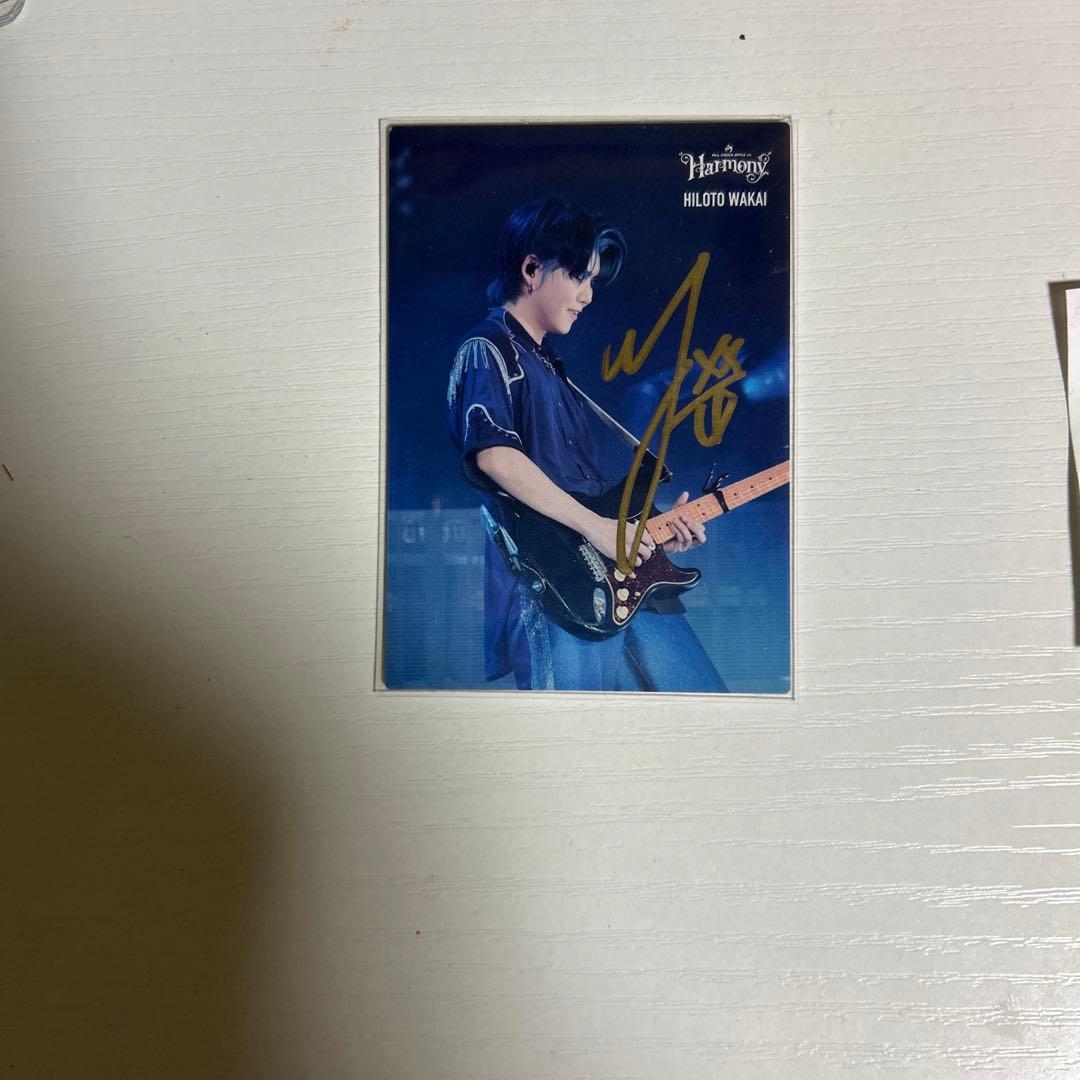 ミセス Harmony 若井滉斗 サイン Mrs.GreenApple 若井滉斗 直筆サイン入りトフォトカード - メルカリ