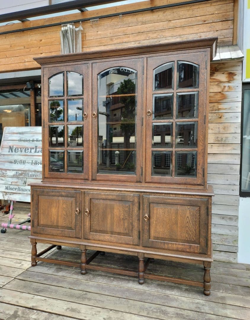 M♦年始Sale東名 クラッシク家具 竹中家具　ヴィンテージカップボード M♢年始Sale東名 クラッシク家具 竹中家具 ヴィンテージカップボード