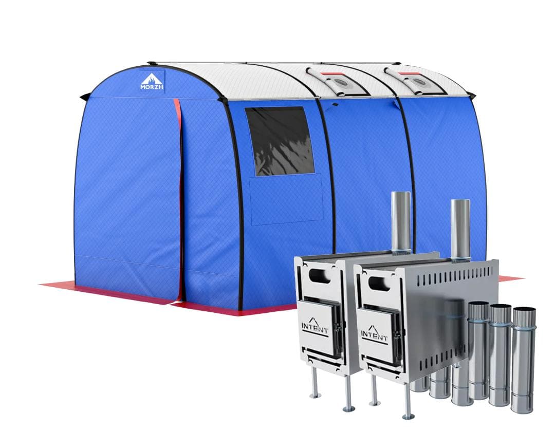 [MORZH] 3層式テントサウナ MAX & インテントサウナストーブ 2台 3層式テントサウナ MORZH MAX（モルジュ マックス） ストーブ2台