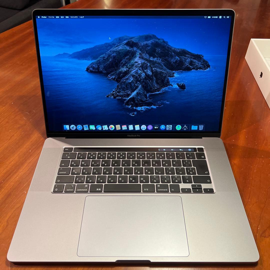【美品】MacBookPro 2019／16インチ／1TB／i9 MacBook Pro 16 インチ (2019) スペースグレイ - Core i9 2.4 GHZ