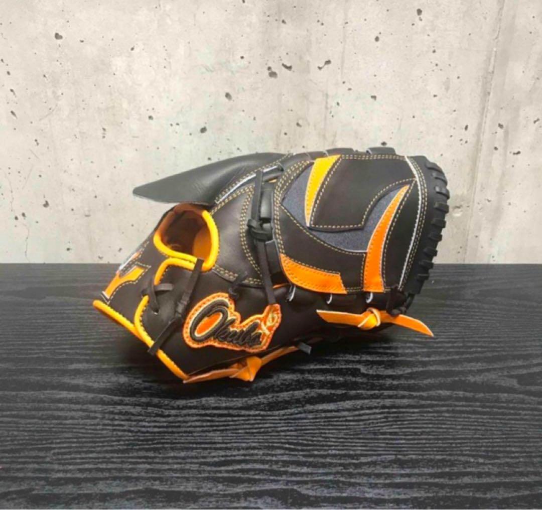 Okubo オリジナルグローブ　軟式投手用 サイズ29.5センチ 湯揉み加工済 軟式グローブ 投手用 | 野球グローブ専門店ムサシ | 通販サイト