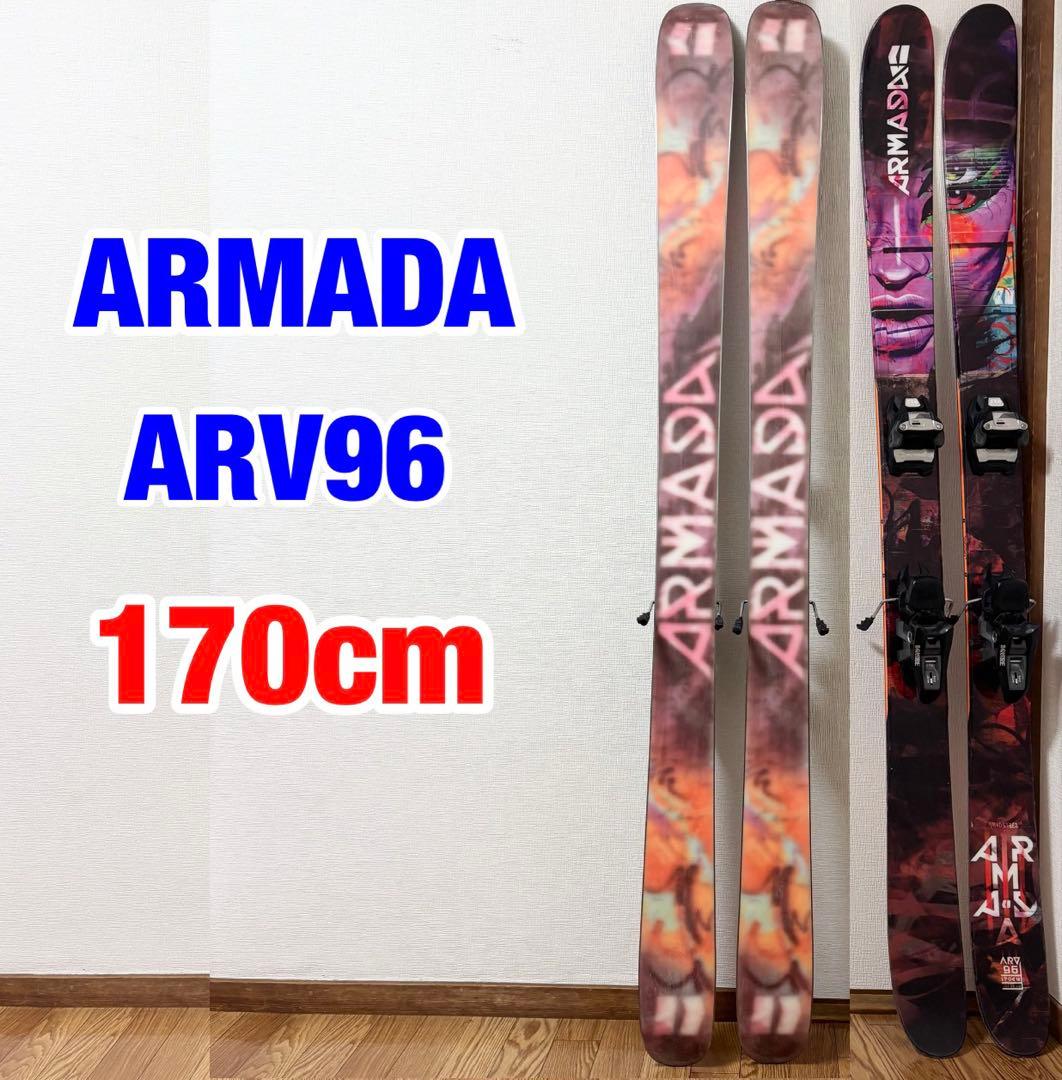 ■■送料無料■アルマダ■ARV 96■フリースキー■170cm■ ARMADA（アルマダ） フリースタイルスキー板 メンズ ARV96 : ヒマラヤ