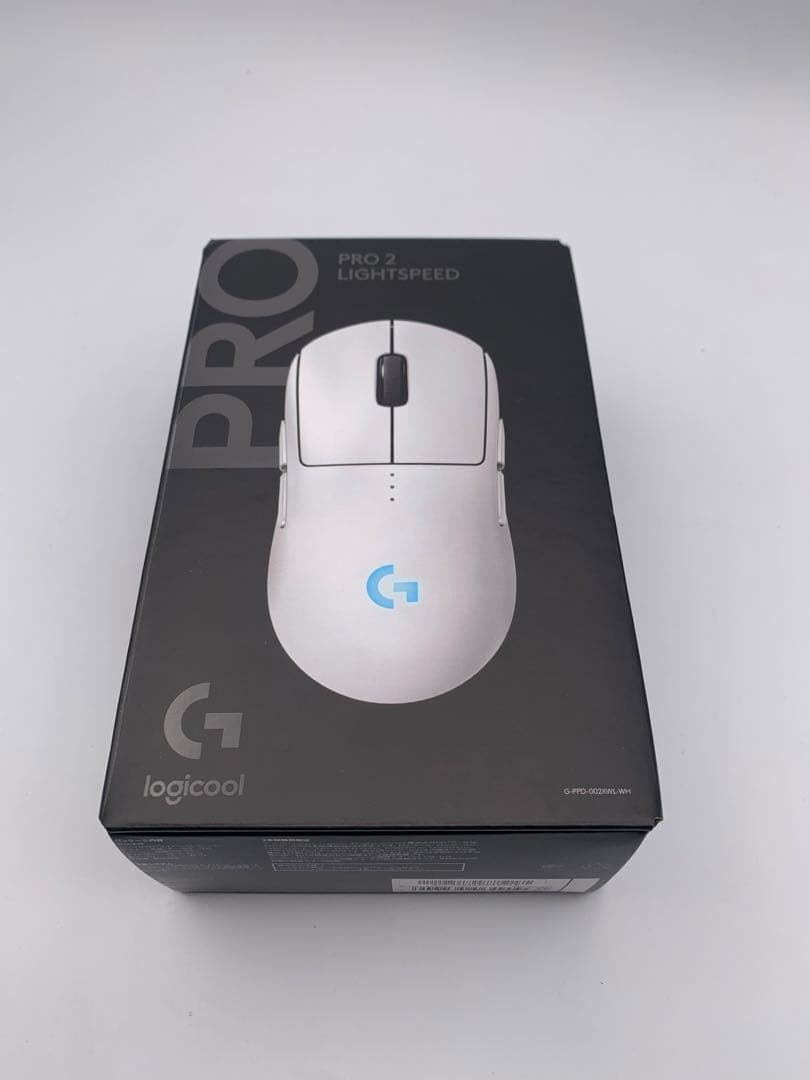 ロジクールワイヤレス ゲーミングマウス G-PPD-002XWL-WH Logicool ロジクール PRO 2 LIGHTSPEED ホワイト 両利き対応ワイヤレス